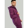 Nova Reißverschluss-Hoodie in Plum - STRIX XXL