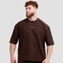 Unstoppable Oversized T-Shirt in Brown - GymBeam XL