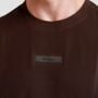 Unstoppable Oversized T-Shirt in Brown - GymBeam XL