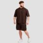 Unstoppable Oversized T-Shirt in Brown - GymBeam XL