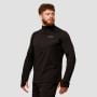 Pulse Lauf-Sweatshirt mit halbem Reißverschluss in Black - GymBeam XL