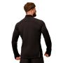 Pulse Lauf-Sweatshirt mit halbem Reißverschluss in Black - GymBeam XL