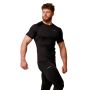 Pulse Running T-Shirt in Black - GymBeam L