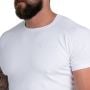 Ribbed T-Shirt in White - STRIX M