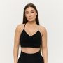 Sculpt Seemless Sport-BH in Black - GymBeam XL