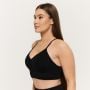 Sculpt Seemless Sport-BH in Black - GymBeam XL