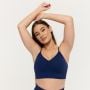 Sculpt Seamless Sports Bra Navy - GymBeam S