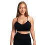 Sculpt Seamless Sports Bra Black - GymBeam S