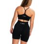 Sculpt Seamless Sports Bra Black - GymBeam S