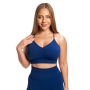 Sculpt Seamless Sports Bra Navy - GymBeam L