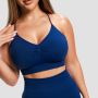 Sculpt Seamless Sports Bra Navy - GymBeam L