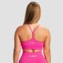 Sculpt Seamless Sports Bra Rose - GymBeam L