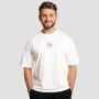 Shaker Boxy T-Shirt in White - GymBeam XL