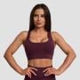 Mesh-Panel Sport-BH in Eggplant - GymBeam XL