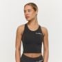 Women‘s BEAT Sports Top Charcoal - GymBeam S