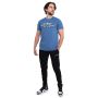 Strength T-shirt Storm Blue - GymBeam L