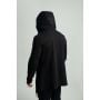 Cardigan Hoodie in Black - STRIX XXL