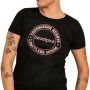 Serenity T-Shirt für Frauen in Black - BeastPink XL