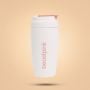 Thermobecher (500 ml) in White - BeastPink single_variant