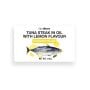 Tuna steak in oil with lemon flavour - GymBeam 110 g