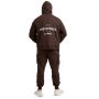 Unstoppable Hoodie in Brown - GymBeam XL