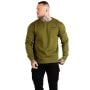 Basic-Pullover für Männer Military Green - GymBeam XL