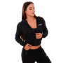 TRN Zip-Up Hoodie für Frauen in Black - GymBeam S