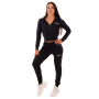 TRN Zip-Up Hoodie für Frauen in Black - GymBeam S