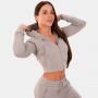 TRN Hoodie mit Reißverschluss in Grey - GymBeam S