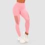 Mesh Panel Leggings für Frauen Pink - GymBeam M