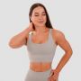 Cut-Out Sport-BH in Grey - GymBeam L