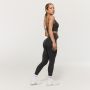 Women‘s BEAT Leggings Charcoal - GymBeam XXL