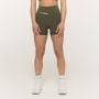 Women‘s Combat Shorts Olive Grey - GymBeam L