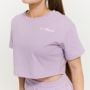 Limitless Cropped T-Shirt für Frauen Lavender - GymBeam XS