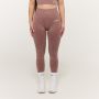 Women‘s FLO Leggings Mauve - GymBeam S