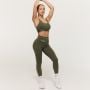 Women‘s Combat Leggings Olive Grey - GymBeam L