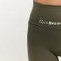 Women‘s Combat Leggings Olive Grey - GymBeam L