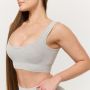 Lift Seamless Sports Bra Grey - GymBeam M