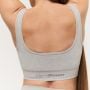 Lift Seamless Sports Bra Grey - GymBeam M
