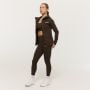 Women‘s Limitless Zip Up Hoodie Espresso - GymBeam XS