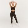 Limitless High-Waist Leggings in Espresso - GymBeam M