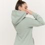 Limitless Longline Hoodie für Frauen Eucalypt - GymBeam XL