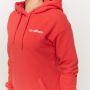 Limitless Longline Hoodie für Frauen Hot Red - GymBeam S