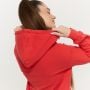 Limitless Longline Hoodie für Frauen Hot Red - GymBeam S