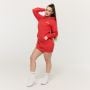Limitless Longline Hoodie für Frauen Hot Red - GymBeam S