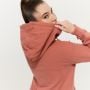 Limitless Longline Hoodie für Frauen in Cinnamon - GymBeam L