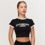 Varsity T-Shirt für Frauen in Black - GymBeam S