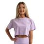 Limitless Cropped T-Shirt für Frauen Lavender - GymBeam S