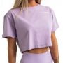Limitless Cropped T-Shirt für Frauen Lavender - GymBeam S