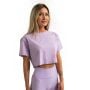 Limitless Cropped T-Shirt für Frauen Lavender - GymBeam S